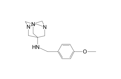 N-(4-methoxybenzyl)-1,3,5-triazatricyclo[3.3.1.1~3,7~]decan-7-amine