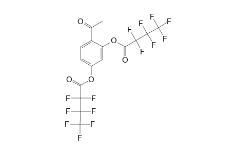 Acetophenone, 2,4-bis(heptafluorobutyryloxy)-