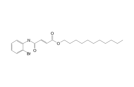 Fumaric monoamide, N-(2-bromophenyl)-, undecyl ester