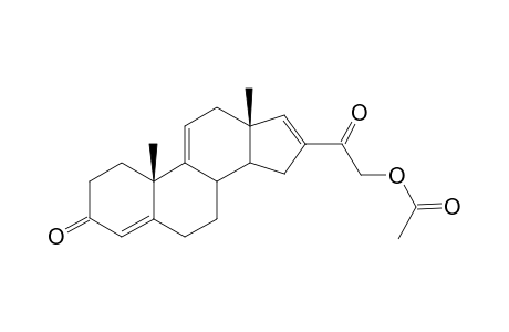 Androst-4,9(11),16-trien-3-one, 16-[2-(methylcarbonyloxy)-1-oxoethyl]-