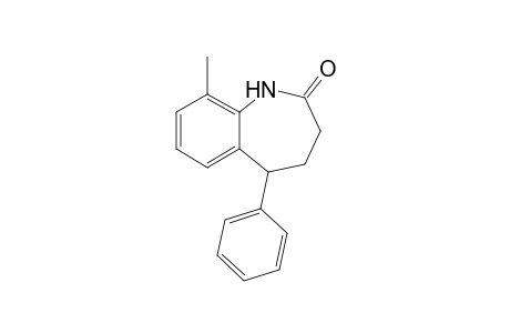 9-methyl-5-phenyl-1,3,4,5-tetrahydro-1-benzazepin-2-one