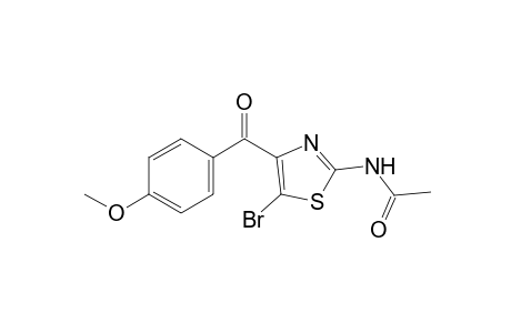 N-[4-(p-anisoyl)-5-bromo-2-thiazolyl]acetamide