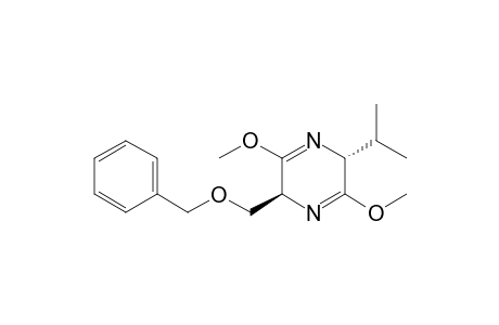 (3R,6S)-6-Benzyloxymethyl-3-isopropyl-2,5-dimethoxy-3,6-dihydropyrazine