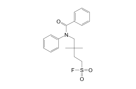 N-[2,2-dimethyl-4-(fluorosulfonyl)butyl]benzanilide