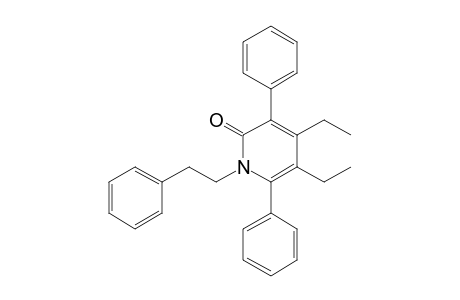 4,5-Diethyl-1-phenethyl-3,6-diphenyl-2-pyridone