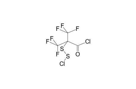 ALPHA-CHLOROCARBONYLHEXAFLUOROISOPROPYLTHIOSULPHENYLCHLORIDE