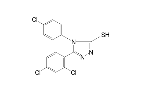 4-(p-chlorophenyl)-5-(2,4-dichlorophenyl)-4H-1,2,4-triazole-3-thiol