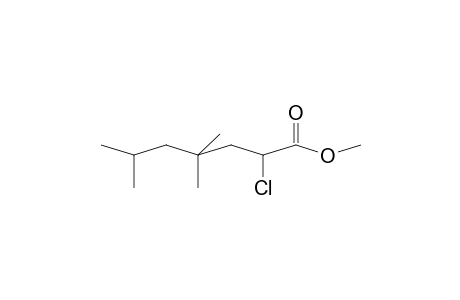 2-Chloro-4,4,6-trimethyl-heptanoic acid, methyl ester