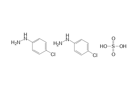 (p-chlorophenyl)hydazine, sulfate(2.1)(salt)