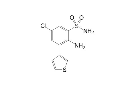 5-chloro-3-thien-3-yl-2-aminobenzensulfonamide