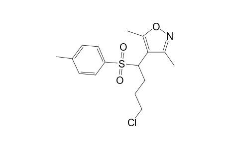 1-(3',5'-Dimethyl-4'-isoxazolyl)-4-chlorobutyl-(p-tolyl)sulfone