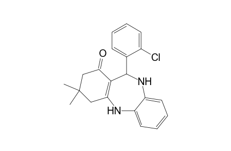 3,3-Dimethyl-2,3,4,5,10,11-hexahydro-11-[(2-chloro)phenyl]-1Hdibenzo[b,e][1,4]diazepin-1-one