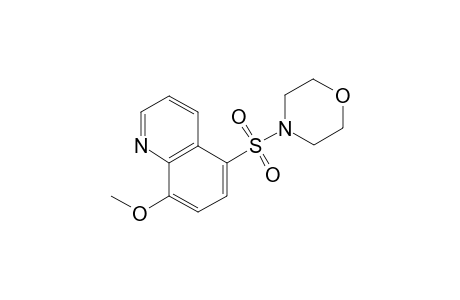 4-(8-Methoxyquinolin-5-yl)sulfonylmorpholine