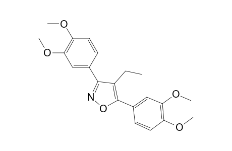 3,5-bis(3,4-Dimethoxyphenyl)-4-ethylisoxazole