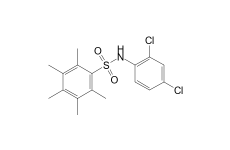 2',4'-dichloro-2,3,4,5,6-pentamethylbenzenesulfonanilide