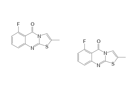 6-FLUORO-2-METHYL-5H-[1,3]-THIAZOLO-[2,3-B]-QUINAZOLIN-5-ONE