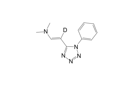 N,N-Dimethyl-2-(1-phenyl-1H-tetraazol-5-yl)ethenamine
