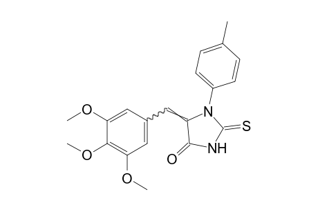 2-thio-1-p-tolyl-5-(3,4,5-trimethoxybenzylidene)hydantoin