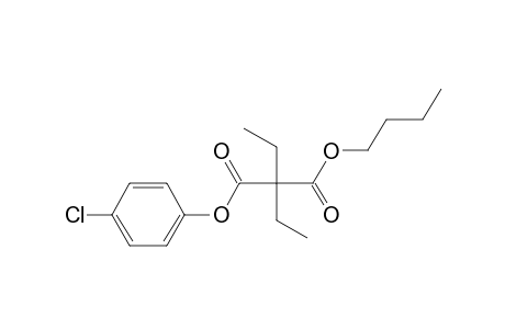 Diethylmalonic acid, butyl 4-chlorophenyl ester