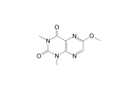 1H-Pteridine-2,4-dione, 6-methoxy-1,3-dimethyl-