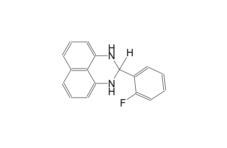 1H-perimidine, 2-(2-fluorophenyl)-2,3-dihydro-