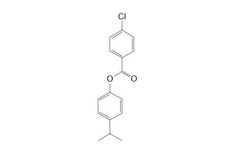 p-CHLOROBENZOIC ACID, p-CUMENYL ESTER