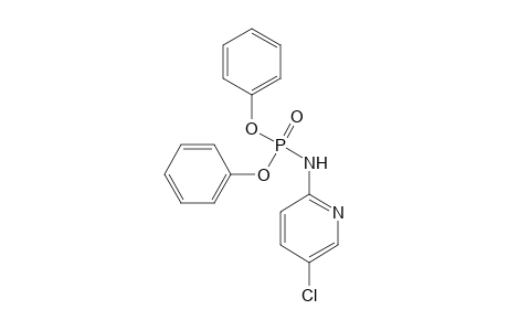 (5-chloro-2-pyridyl)phosphoramidic acid, diphenyl ester