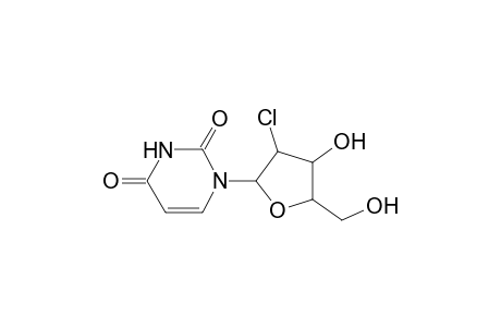 1-(3-Chloro-4-hydroxy-5-methylol-tetrahydrofuran-2-yl)pyrimidine-2,4-quinone