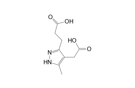 3-(2-CARBOXYETHYL)-4-(CARBOXYMETHYL)-5-METHYLPYRAZOLE