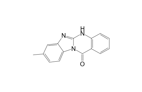 8-Methyl-6H-benzimidazolo[2,1-b]quinazolin-12-one