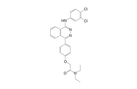 2-{4-[4-(3,4-dichloroanilino)-1-phthalazinyl]phenoxy}-N,N-diethylacetamide