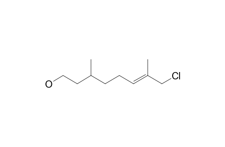 8-Chloro-3,7-dimethyloct-6-en-1-ol