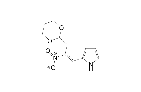 (E)-2-(3-(1,3-dioxan-2-yl)-2-nitroprop-1-enyl)-1H-pyrrole