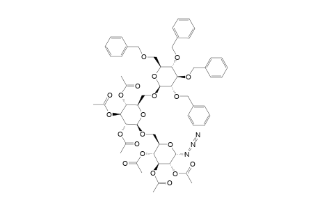 #20;O-(2,3,4,6-TETRA-O-BENZYL-BETA-D-GLUCOPYRANOSYL)-(1->6)-O-(2,3,4-TRI-O-ACETYL-BETA-D-GLUCOPYRANOSYL)-(1->6)-2,3,4-TRI-O-ACETYL-ALPHA-D-GLUCOPYRANOSYL-AZID