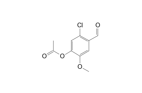 6-chlorovanillin, acetate