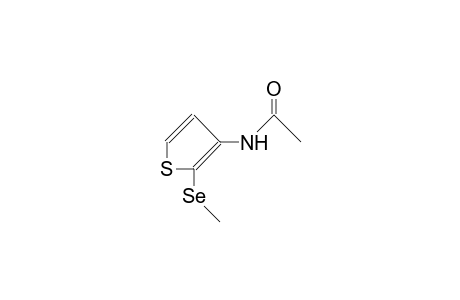 3-Acetamido-2-methylseleno-thiophene