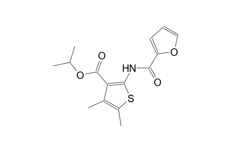 Isopropyl 2-(2-furoylamino)-4,5-dimethyl-3-thiophenecarboxylate