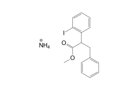 Methyl 2-benzyl-2-(2-iodophenyl)acetate Ammonio salt