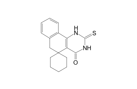 Benzo[h]quinazolin-4(1H)-one, 2,3,5,6-tetrahydro-5-spirocyclohexane-2-thioxo-