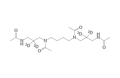 N(1),N(5),N(10),n(14)-tetraacetyl-3,3,12,12-tetradeuterio-spermine