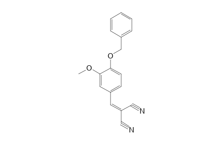 [4-(benzyloxy)-3-methoxybenzylidene]malononitrile