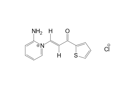 trans-2-amino-1-[2-(2-thenoyl)vinyl]pyridinium chloride