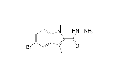 5-bromo-3-methylindole-2-carboxylic acid, hydrazide