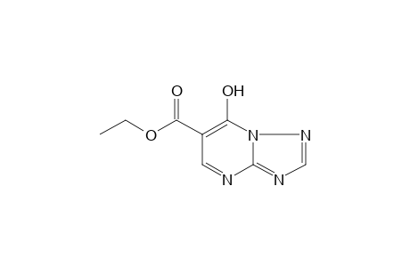 7-hydroxyl-s-triazolo[1,5-a]pyrimidine-6-carboxylic acid, ethyl ester