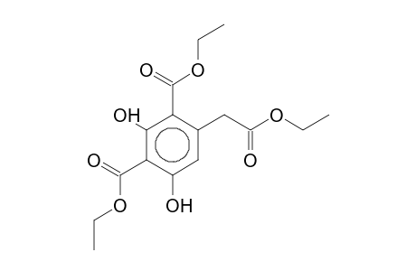 Benzene-1,3-diol, 2,4-bis(ethoxycarbonyl)-5-ethoxycarbonylmethyl-