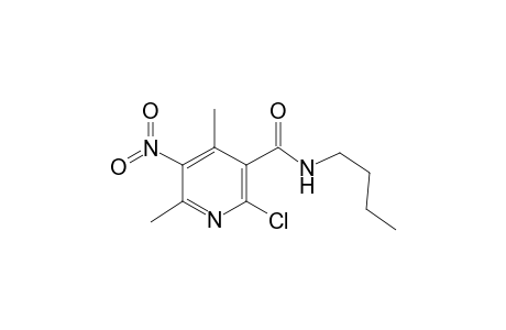 n-Butyl-2-chloro-4,6-dimethyl-5-nitro-nicotinamide