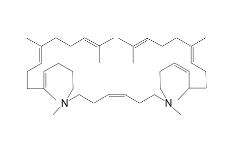 (6E,10E,18Z,26E,30E)-2,6,10,15,22,27,31,35-Octamethyl-15,22-diaza-2,6,10,18,26,30 34-hexacontaheptaene