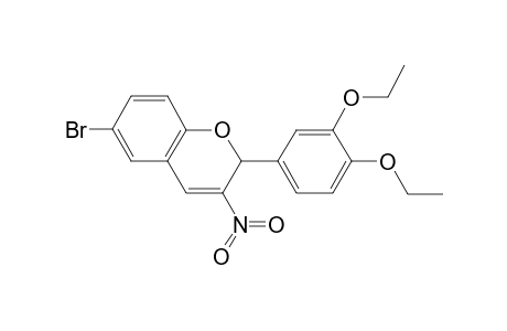 6-Bromo-2-(3,4-diethoxyphenyl)-3-nitro-2H-chromene