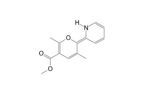 3,6-DIMETHYL-5-CARBOMETHOXY-2-(PYRILIDENE)-PYRAN