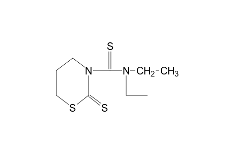 N,N-diethyltetrahydrothio-2-thioxo-2H-1,3-thiazine-3-carboxamide